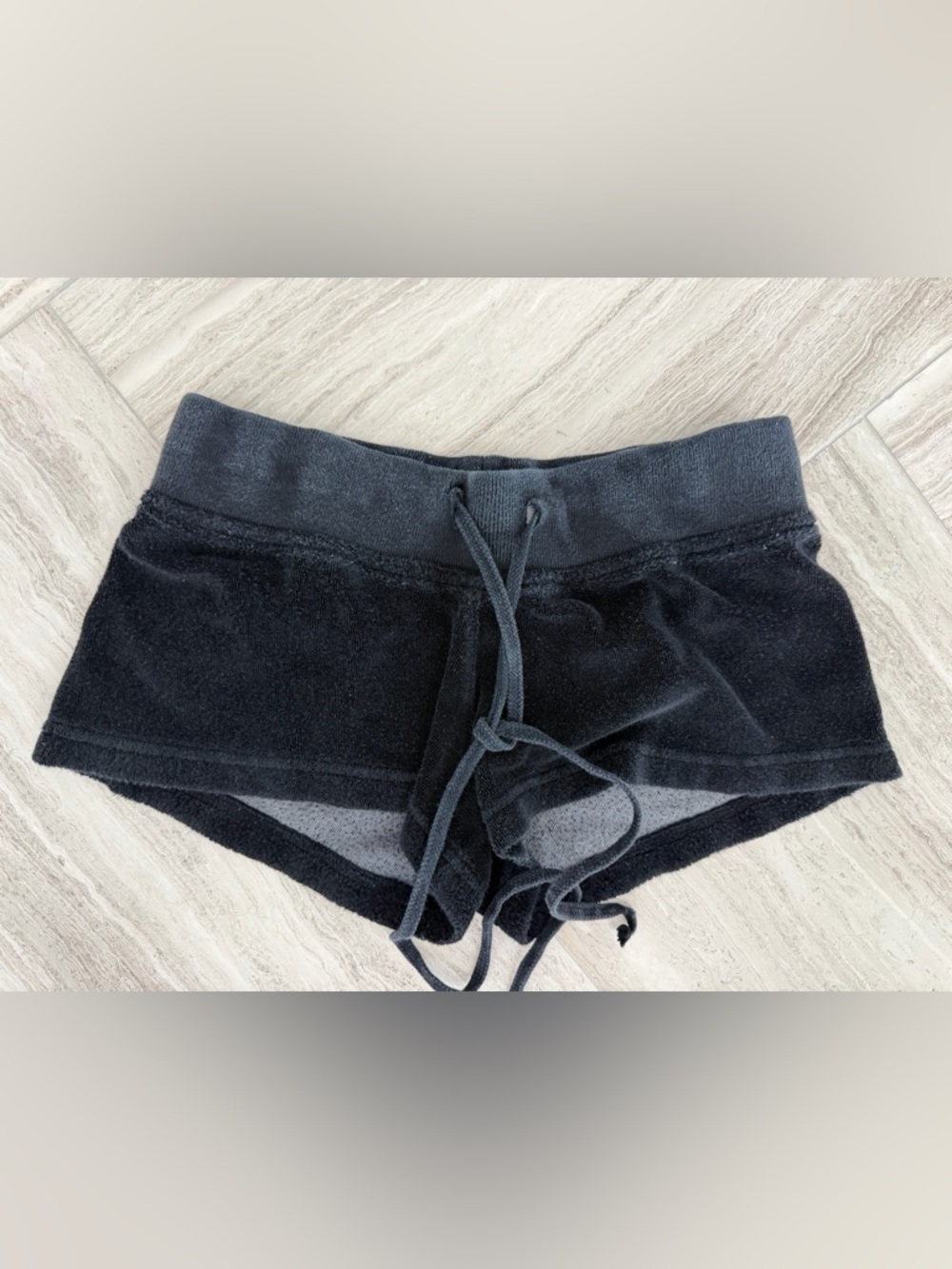Hard Tail Black Girls' Terry Shorts